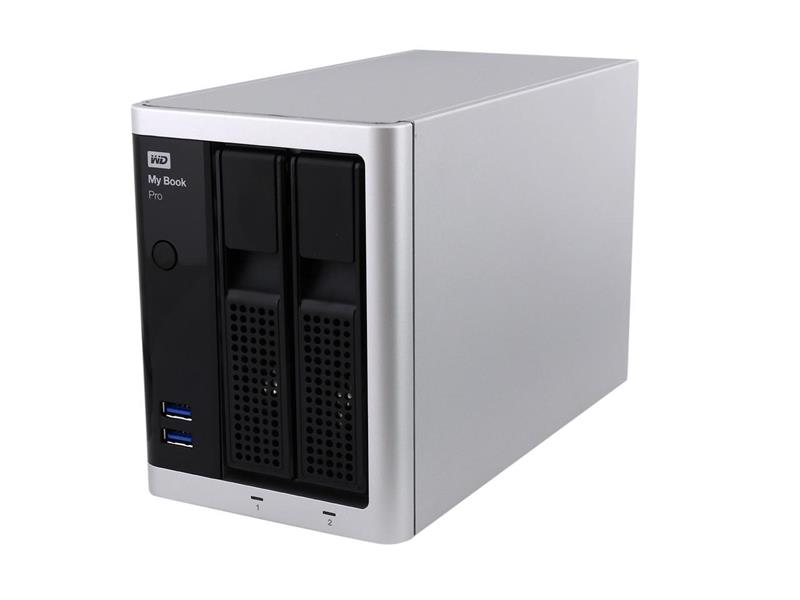 WD 6TB My Book Pro Professional RAID Storage - Thunderbolt USB 3.0 - WDBDTB0060JSL-SESN